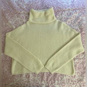 Cable Knit White Sweater